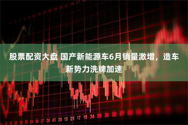 股票配资大盘 国产新能源车6月销量激增，造车新势力洗牌加速