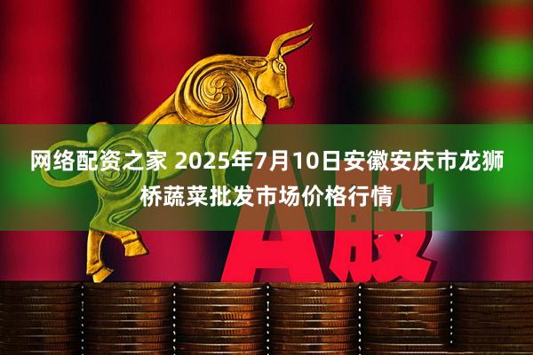网络配资之家 2025年7月10日安徽安庆市龙狮桥蔬菜批发市场价格行情